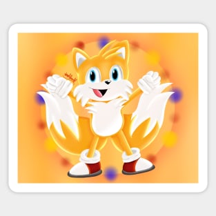 Miles Tails Prower Sticker